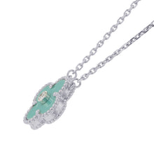 将图像加载到图库查看器中，Van Cleef &amp; Arpels Vintage Alhambra 1PDNecklace Holiday 2022 CollectionVCARP9RU00 18K White Gold
