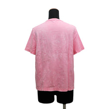 将图像加载到图库查看器中，CHANEL ★T-shirt Tweed logo CC Logo Size S PinkP74670 Cotton100%
