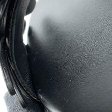 将图像加载到图库查看器中，Christian Louboutin ★Flora Cool Flat Sandals Black3240159 Nappa Suede Rhinestone Size 38.5
