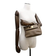 将图像加载到图库查看器中，HERMES SacVan Quatre Etoupe Swift Leather Evercolor Size Mini
