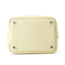 将图像加载到图库查看器中，HERMES Picotin Lock Jaune Milton Taurillon Clemence Size PM
