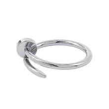 将图像加载到图库查看器中，CARTIER Juste Un Clou Ring Small Size 49/#9B4226000 18K White Gold
