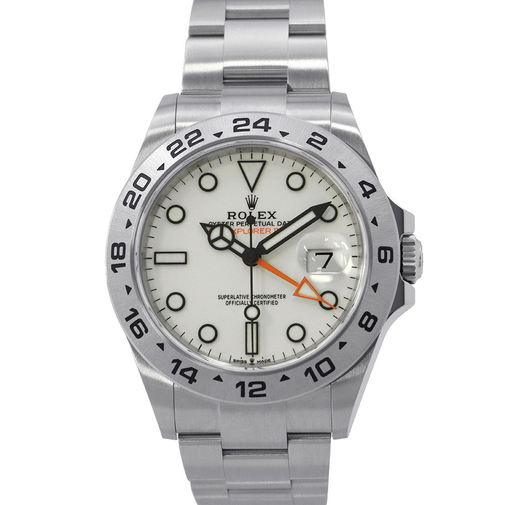ROLEX Explorer II W42mm Stainless Steel White Dial226570