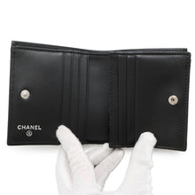 Load image into Gallery viewer, CHANEL Matelasse Small Wallet So BlackAP4381 Leather
