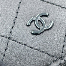 Load image into Gallery viewer, CHANEL Matelasse Small Wallet So BlackAP4381 Leather
