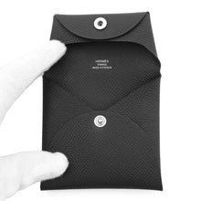 Load image into Gallery viewer, HERMES Bastia Black Epsom
