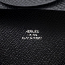 Load image into Gallery viewer, HERMES Bastia Black Epsom
