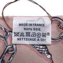 Load image into Gallery viewer, HERMES Twilly C&#39;est la Fête Blue Gacier/Rose Poudre/Gray Silk100%
