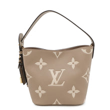 Load image into Gallery viewer, LOUIS VUITTON All In Taupe Gray / Creme WhiteM13045 Bicolor Monogram Empreinte Leather Size BB
