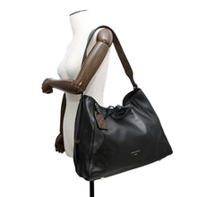Load image into Gallery viewer, LOUIS VUITTON Carryall Vibe NoirM25143 Lamb Leather Size MM
