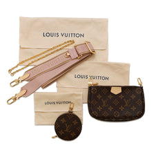 Load image into Gallery viewer, LOUIS VUITTON Multi Pochette Accessoires Rose claireM44840 Monogram
