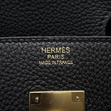Load image into Gallery viewer, HERMES Birkin Black Togo Leather Size 30
