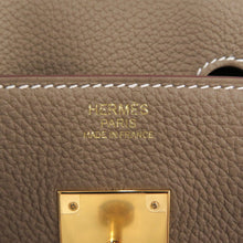 将图像加载到图库查看器中，HERMES Birkin Etoupe Togo Leather Size 30
