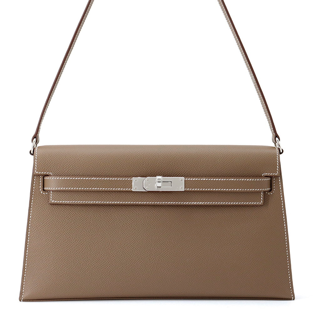 HERMES kelly elan Etoupe Epsom