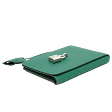 将图像加载到图库查看器中，HERMES Carne Secret Vert Moyen Swift Leather
