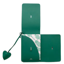 将图像加载到图库查看器中，HERMES Carne Secret Vert Moyen Swift Leather
