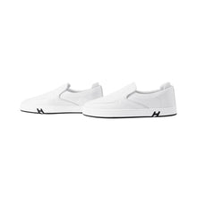 Load image into Gallery viewer, HERMES Sneakers Kiddy White Calf Leather Chevre Velor Size 37

