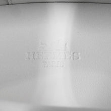 Load image into Gallery viewer, HERMES Sneakers Kiddy White Calf Leather Chevre Velor Size 37
