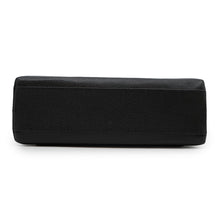 将图像加载到图库查看器中，CHANEL CC Logo Top Handle Bag Black Caviar Leather
