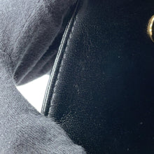 将图像加载到图库查看器中，CHANEL CC Logo Top Handle Bag Black Caviar Leather
