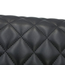 Load image into Gallery viewer, CHANEL Matelasse W Flap ChainShoulder Bag BlackA58600 Lambskin Size 30
