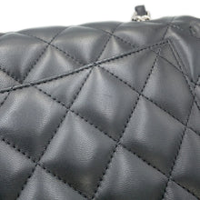 Load image into Gallery viewer, CHANEL Matelasse W Flap ChainShoulder Bag BlackA58600 Lambskin Size 30
