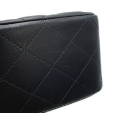 Load image into Gallery viewer, CHANEL Matelasse W Flap ChainShoulder Bag BlackA58600 Lambskin Size 30
