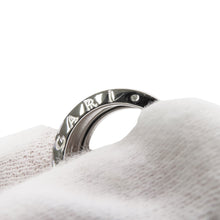 将图像加载到图库查看器中，BVLGARI B-zero1 2 band Ring Size 51 18K White Gold
