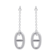 Load image into Gallery viewer, HERMES Chaine d&#39;Ancre Farandole Earrings SV925
