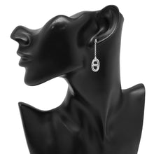 将图像加载到图库查看器中，HERMES Chaine d&#39;Ancre Farandole Earrings SV925
