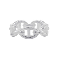 Load image into Gallery viewer, HERMES Chaine d&#39;Ancre Anchene Ring Size PM/53/#13 SV925
