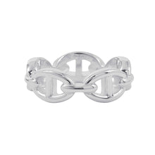 Load image into Gallery viewer, HERMES Chaine d&#39;Ancre Anchene Ring Size PM/53/#13 SV925
