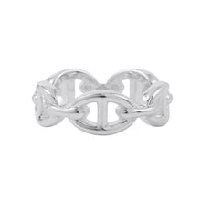 Load image into Gallery viewer, HERMES Chaine d&#39;Ancre Anchene Ring Size PM/53/#13 SV925
