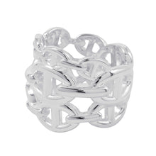 Load image into Gallery viewer, HERMES Chaine d&#39;Ancre Anchene Ring Size GM/56/#16 SV925

