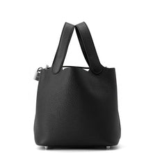 Load image into Gallery viewer, HERMES Picotin Lock Black Taurillon Clemence Size PM
