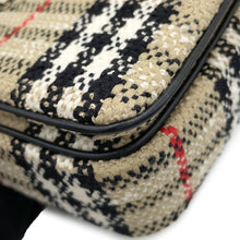 将图像加载到图库查看器中，BURBERRY Lola Vintage Check Shoulder Bag Beige8063080 Canvas Size Small
