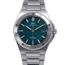 将图像加载到图库查看器中，IWC Ingenieur Automatic 40 W40mm Stainless Steel Green DialIW328903
