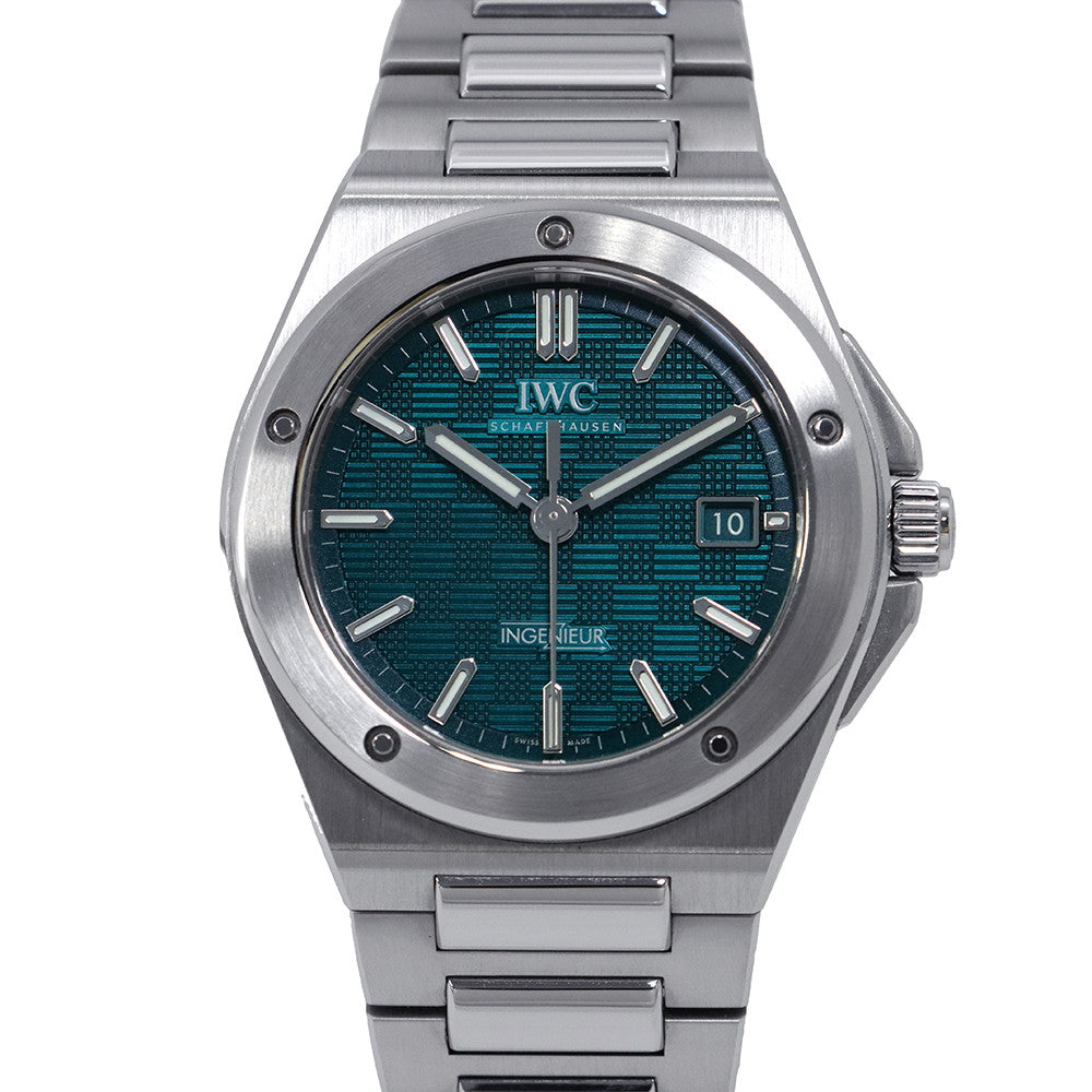 IWC Ingenieur Automatic 40 W40mm Stainless Steel Green DialIW328903