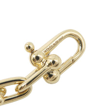 将图像加载到图库查看器中，TIFFANY&amp;Co. Hardware Small Link Necklace Size Small60153062 18K Yellow Gold
