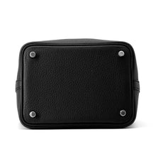 将图像加载到图库查看器中，HERMES Picotin Lock Black Taurillon Clemence Size PM
