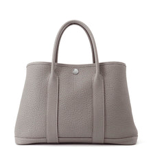 Load image into Gallery viewer, HERMES Garden Party Gris Meyer Negonda Leather Size TPM
