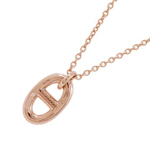 将图像加载到图库查看器中，HERMES Chaine d&#39;Ancre Farandole Necklace Size PM 18K Pink Gold
