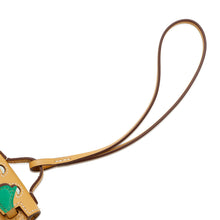 将图像加载到图库查看器中，HERMES Bijoux De Sac Kelly Doll Bag Charm Natural/Vert/Vert Fizz Tadelakt Leather
