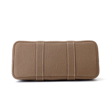 将图像加载到图库查看器中，HERMES Garden Party Etoupe Negonda Leather Size TPM

