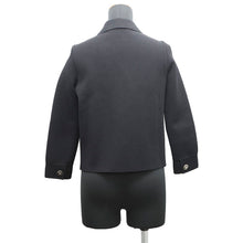 Load image into Gallery viewer, Dior Cropped Knit Jacket Size 34 Black324V53BM512 Rayon74% Polyester15% Nylon10% Polyurethane1%
