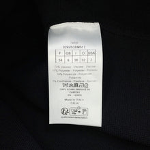 Load image into Gallery viewer, Dior Cropped Knit Jacket Size 34 Black324V53BM512 Rayon74% Polyester15% Nylon10% Polyurethane1%
