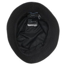Load image into Gallery viewer, PRADA Re-Nylon Triangle Logo Bucket Hat Size L Black1HC137 Nylon100%
