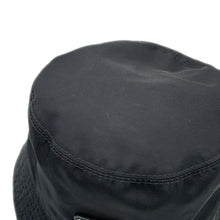 Load image into Gallery viewer, PRADA Re-Nylon Triangle Logo Bucket Hat Size L Black1HC137 Nylon100%
