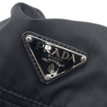 Load image into Gallery viewer, PRADA Re-Nylon Triangle Logo Bucket Hat Size L Black1HC137 Nylon100%
