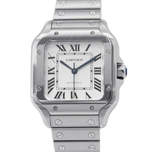 Load image into Gallery viewer, CARTIER Santos de Cartier MM W35.1mm Stainless Steel Silver DialWSSA0029

